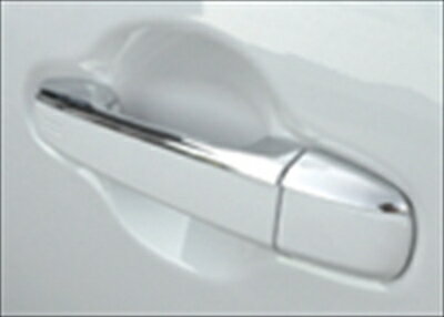 オーリス ZRE186H クロームメッキドアノブカバー 2P TYPE-D (ハーフタイプ) 1セット