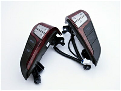 ヴェルファイア 20系 FORCE ASSAULT 3COAT”半艶茶木目調ステアリングスイッチ EMV及びクルーズコントロール 無