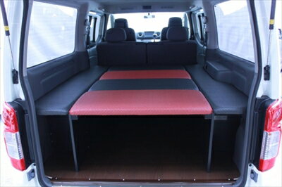 NV350キャラバン プレミアムGX 6枚式ベッドキット 波道-14 ノーマルブラック