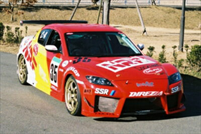 RX-8 Ver.1 フロントバンパー CFRP製 後期用 クリア塗装済み