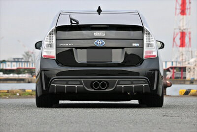 プリウス ZVW30 タイプユーロ リアバンパー 塗装取付込