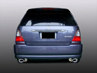 オデッセイ RA6/7/8/9 前期・後期・アブソルート 楕円タイコ 左右2本出しマフラー タイプ7テール/ハーフステン/アブソルート 取付込