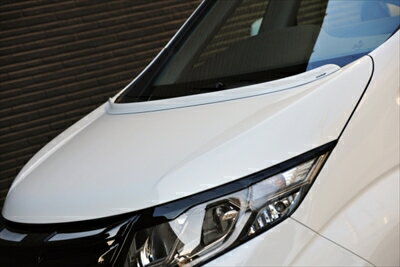 ステップワゴン/スパーダ RP前期（2015/04-2017/08） ボンネットスポイラーAタイプ 塗装済 プレミアムディープロッソパール 取付込