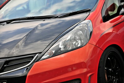 フィット GE 前期 フィットシャトル アイラインA アラバスターシルバーメタリック