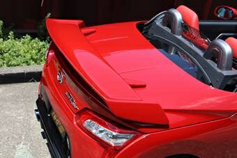 LA400K コペン Robe 専用 ROCK BOTTOM リアウイング Type-E 塗装取付込み