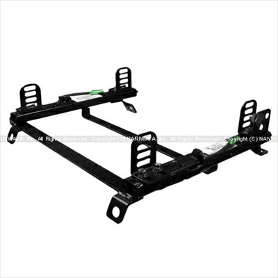 スカイラインセダン ECR33 ナニワヤ シートレール 一体型スーパーダウンタイプ 標準サイドステー仕様 装着位置：右側