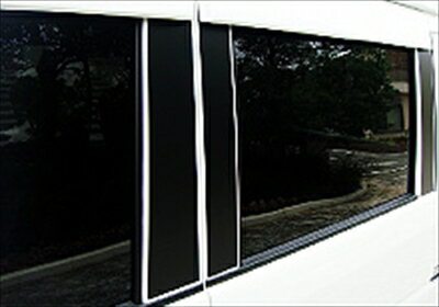 エブリイワゴン DA64W BUBRY×OEPオリジナル ピラーステッカー マッドブラック 1台分