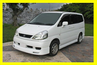 セレナ C24 前期 フロントハーフスポイラー 塗装済み