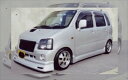 MC ワゴンR RR 前期 フロントハーフスポイラー