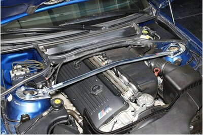 BMW E46 M3 (BL32) フロント ストラットタワーバー タイプ1 アルミ