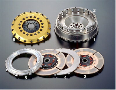 インプレッサ GDB OS マルチプレートクラッチ TR2CD アッシー