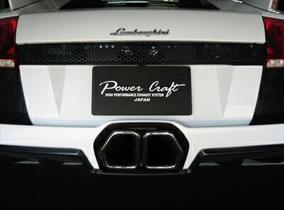 LAMBORGHINI MURCIELAGO LP640 ハイブリッドエキゾーストシステム/スクエアテイル