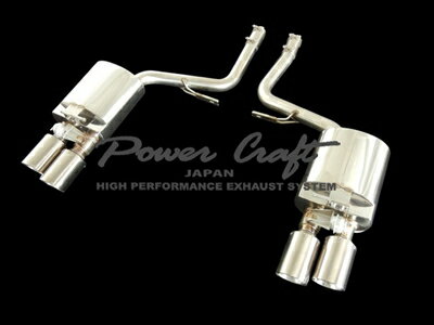 PORSCHE Panamera ハイブリッドエキゾーストマフラーシステム エキゾーストバルブ付 S・4S V6