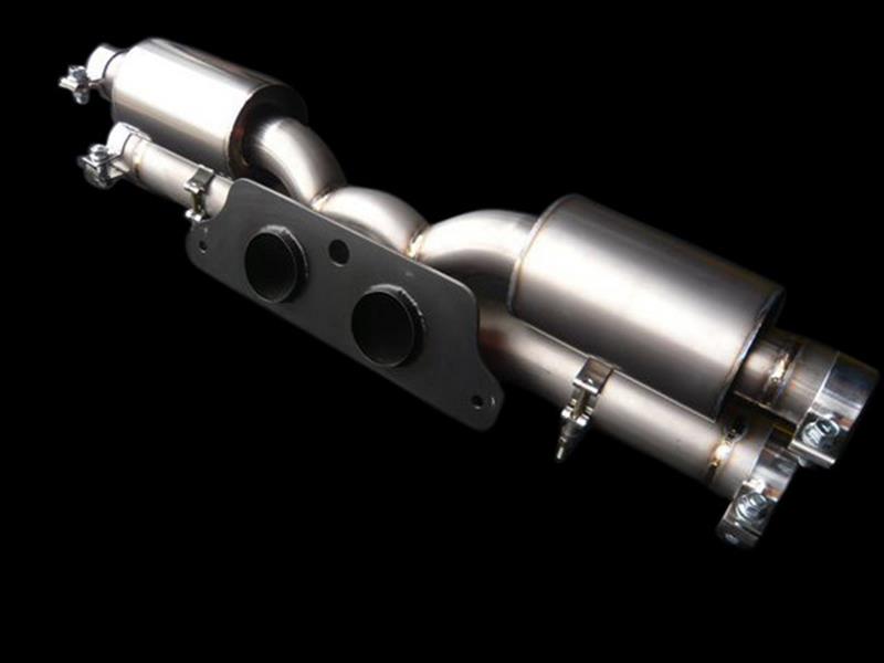 PORSCHE 997GT3 EXHAUST SYSTEM SUS304 取付込