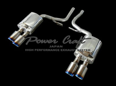 PORSCHE Panamera エキゾーストマフラーシステム S・4S V8