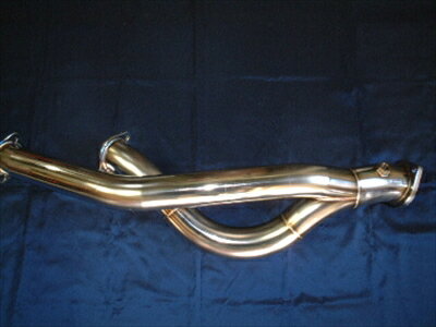 BCNR33 SUS大口径フロントパイプ゜(76.3φDual→90φ)