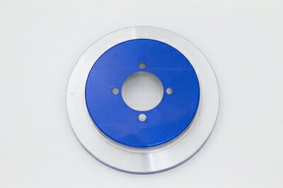 フィット GE6 リア　ドラム用　ダミーローター 2枚1組 ブルー/クリア