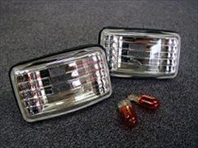 ランドクルーザー80 サイド クリスタルレンズ 取付込