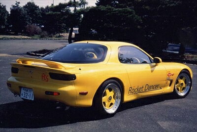RX-7 (FD3S) リヤスポイラー 塗装取付込