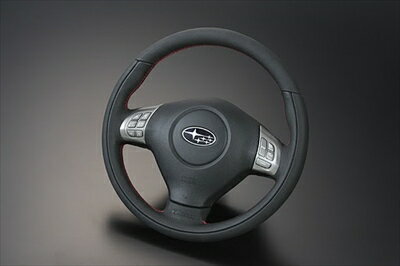 レガシィ BP D型〜 REIZ Sports Steering 355 ブラックレザー(ブルーステッチ)