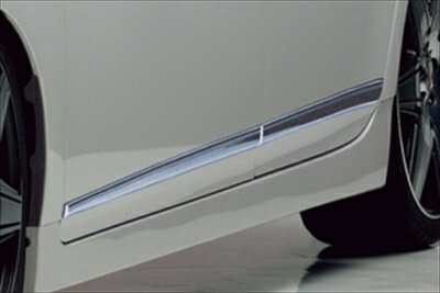 プリウス ZVW30系 サイドドアガーニッシュ アクアブルーメッキ