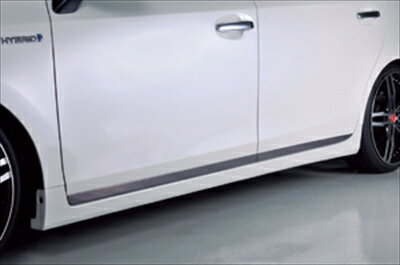 プリウスアルファ ZVW40/41W 前期/後期 サイドドアガーニッシュ 左右セット 4ピース 銀面ステンレス製