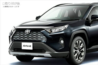 50系 RAV4/RAV4ハイブリッド フロントフードトリム 鏡面仕上げ