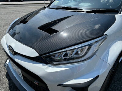 楽天市場】gr ヤリス カーボン ボンネットの通販