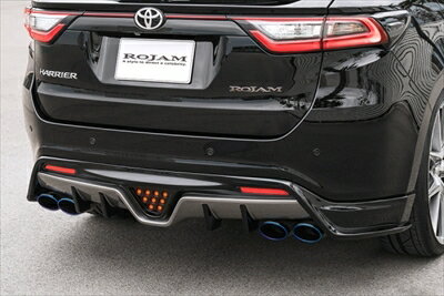 ハリアー 60系 IRT リアリップスポイラー Ver.3 LEDバックフォグ付き 塗装済み