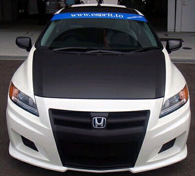 CR-Z ボンネット FRP 塗装取付込