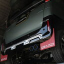 B38A デリカミニ 4WD ターボ COLBASSO Ti-C 片側W出し チタンマフラー テールエンド:ブルー