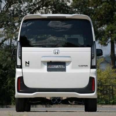 新型 N-BOX NBOX カスタム JF5 JF6 マフラーカッター シルバー