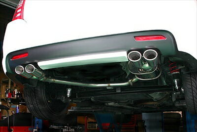 プリウス NHW20 AVANT 左右出しマフラー 85φW オーバル ノーマルリアバンパー用