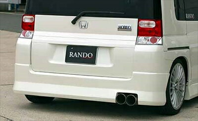 モビリオ GB1/2 後期 RANDO Style リアハーフスポイラー 塗装済み