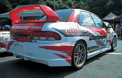 インプレッサ GC8 RANDO SPORTS リアバンパー 塗装済み