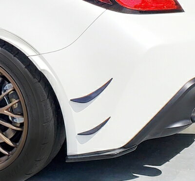ZD8 BRZ リアアンダースポイラー カーボン クリア塗装取付