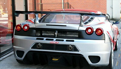 Ferriari F430 リアウィング FRP 塗装取付込
