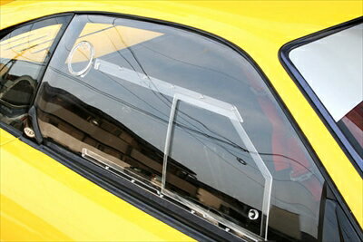 Ferriari F355 ドアアクリルガラス スライド式 エアアウトレットダクト付き 左右セ...