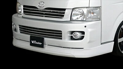 ハイエース 200系 ワイドボディ 1/2型 RUGGER MODEL フロントハーフスポイラー