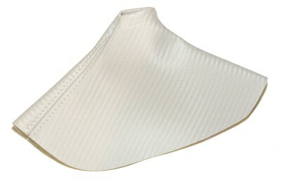 BRZ ZD8 カーボン調シフトブーツ パールホワイト