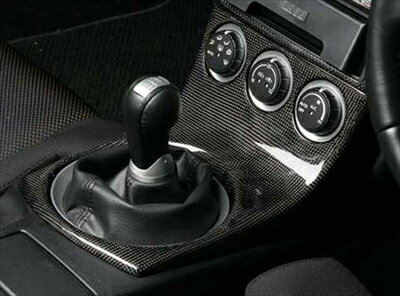 フェアレディZ Z33 シフトレバーパネル 後期専用 ブラックカーボン MT車