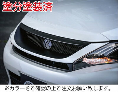 60系 ハリアー 60H-SS I フロントグリル 塗分け塗装済 HG-type 艶消しブラック/ブラック (202)