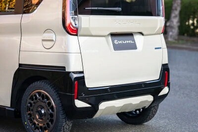 B3系 デリカミニ KUHL STYLE KIT リアハーフスポイラー 素地 塗装取付