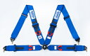 「競技専用品」 4点 ハーネス(4-Points HARNESS) ブルー