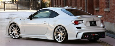 86 ZN6 GLANZEN リアウイング 塗装済 サテンホワイトパール 37J