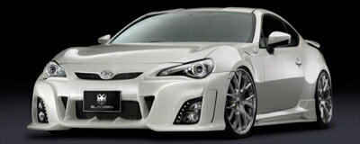 86 ZN6 GLANZEN フロントバンパー LED付 塗装済 スターリングシルバーメタリック D6S