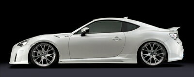 86 ZN6 GLANZEN サイドステップ 塗装済 クリスタルブラックシリカ D4S 取付込