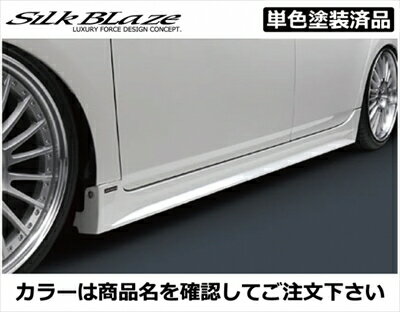 プリウス ZVW30 前期 GLANZEN サイドステップ FRP製 塗装済 アクアブルーメタリック (783)
