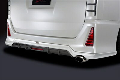 ヴォクシー 80系 ZS リアスポイラー バックフォグ付 塗装済 ブラック (202)