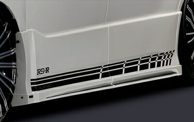 ヴォクシー 80系 ZS 前期 GLANZEN 鎧 サイドステップ FRP製 塗分け塗装済 イナズマスパーキングブラックガラスフレーク(224)/ブラック 取付込(2)